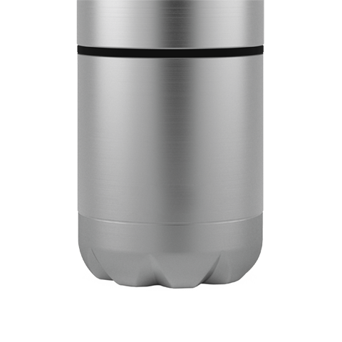 FLSK Trinkflasche mit Becher stainless steel