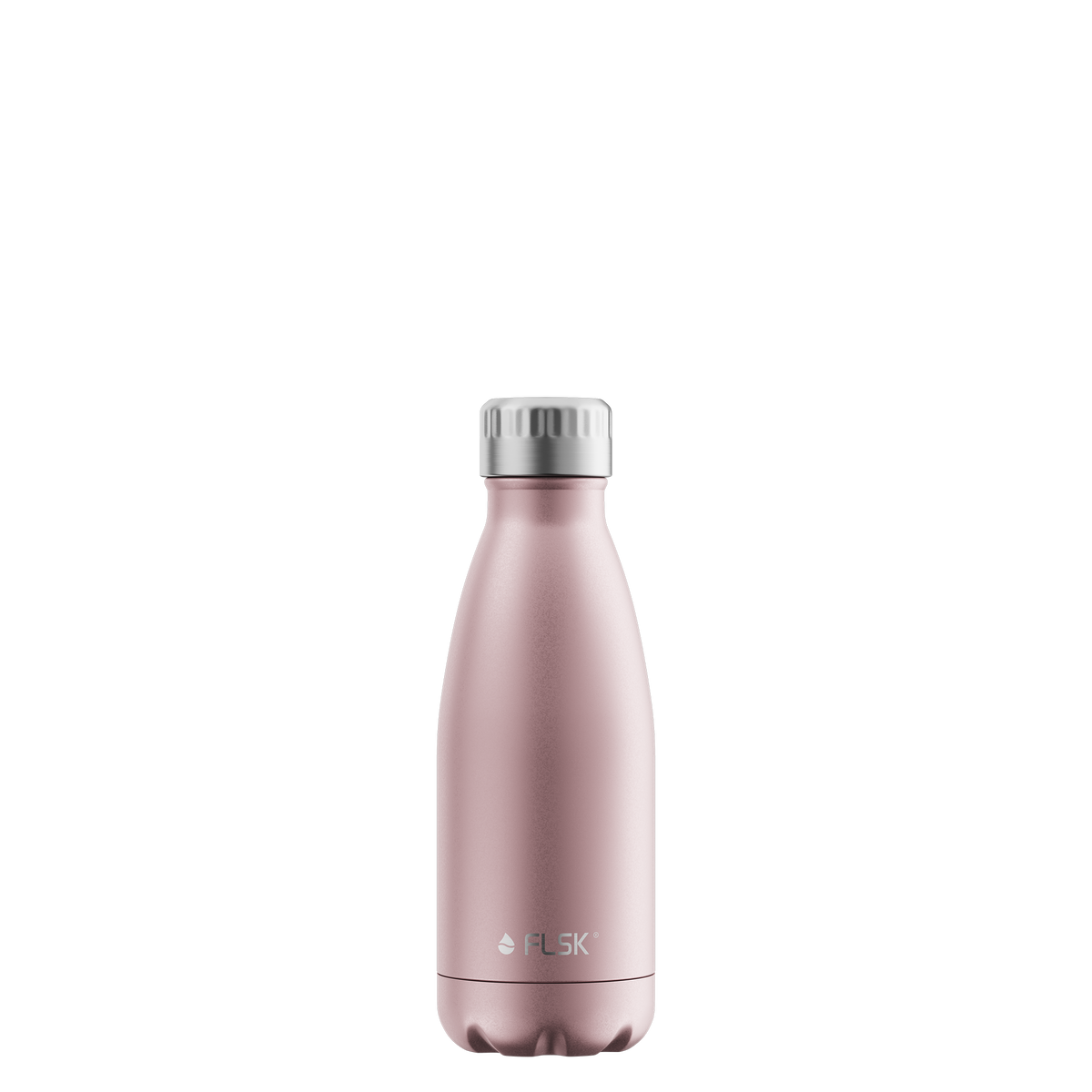 FLSK Trinkflasche 350 ml roségold aus Edelstahl