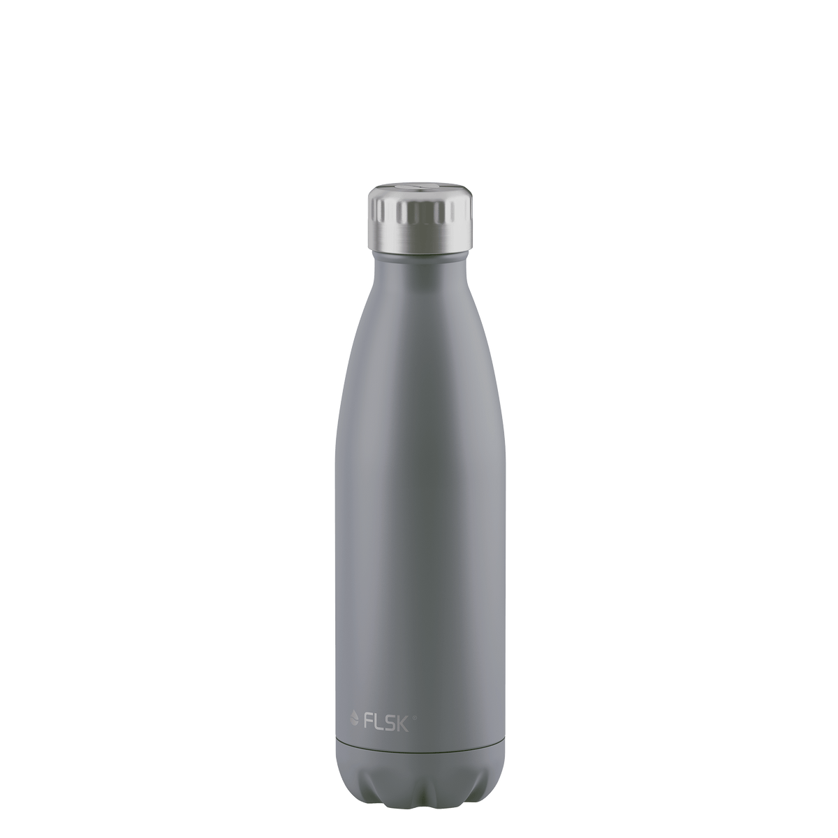 FLSK Trinkflasche 500 ml stone aus Edelstahl