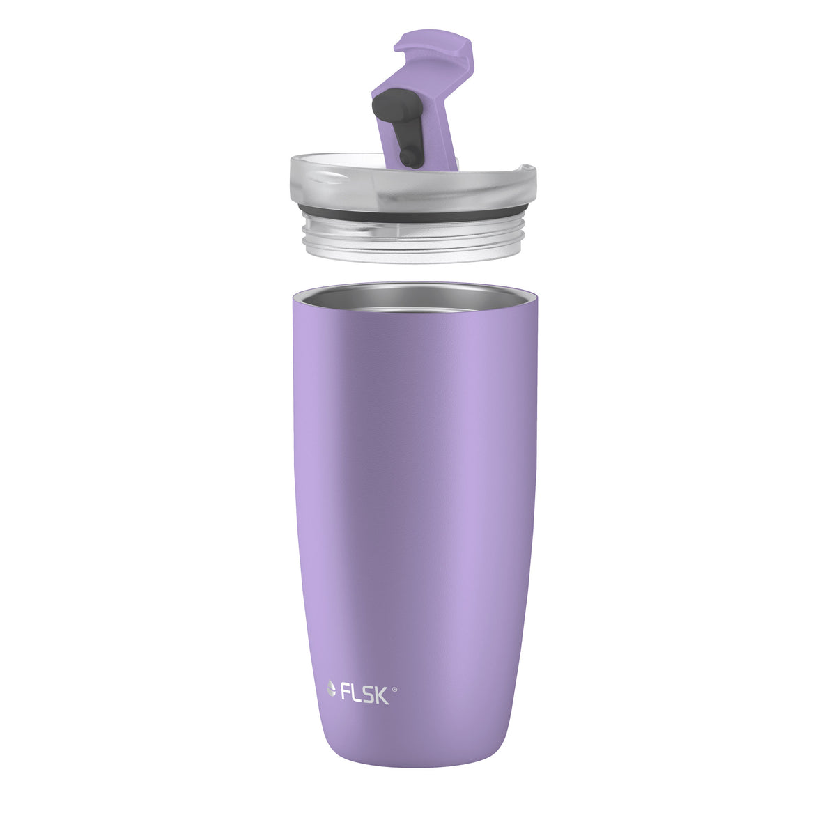 FLSK Kaffeebecher aus Edelstahl lavender 500 ml