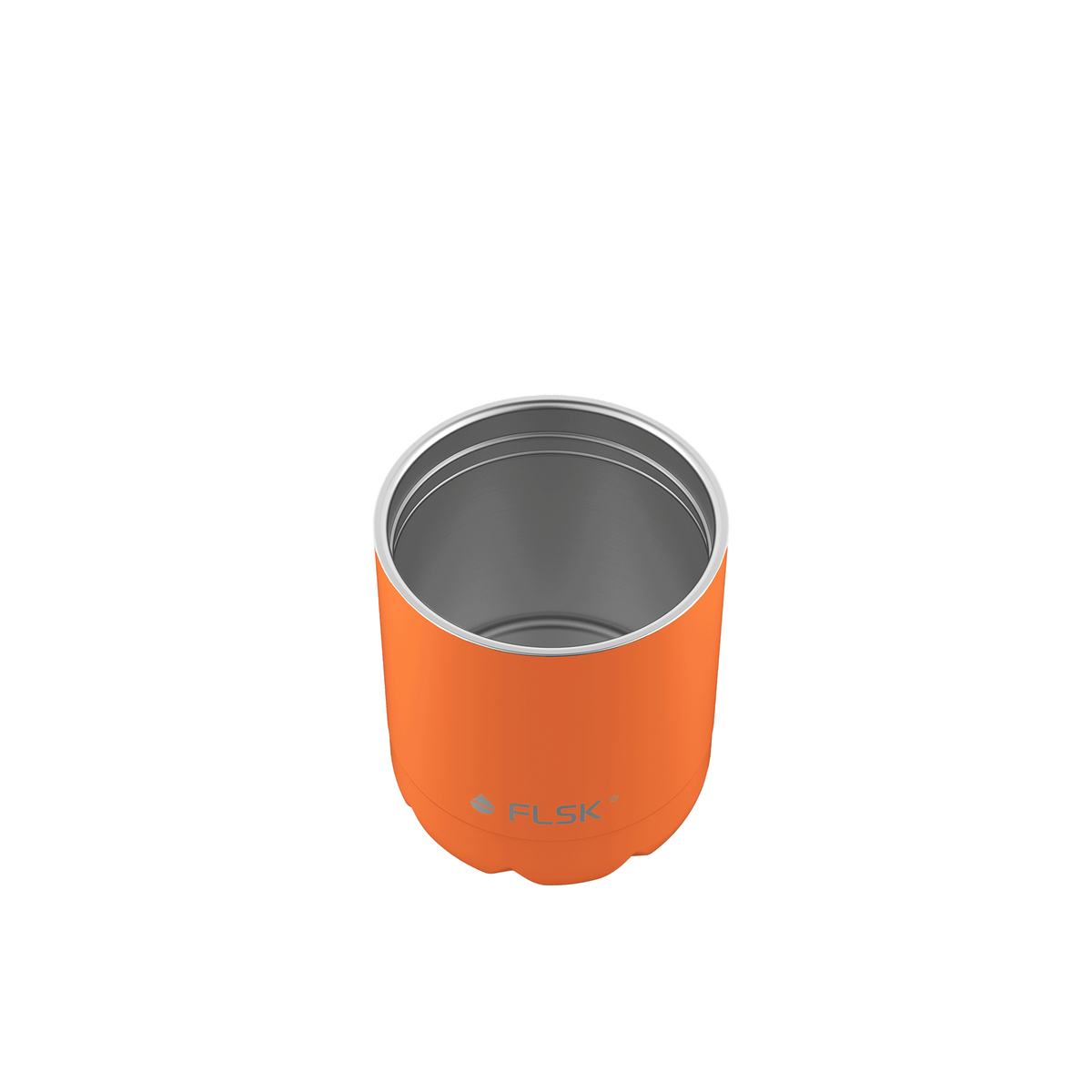 FLSK Trinkbecher aus Edelstahl trail orange