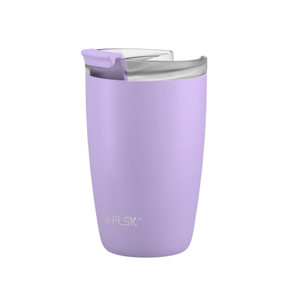 FLSK Kaffeebecher aus Edelstahl lavender 350 ml