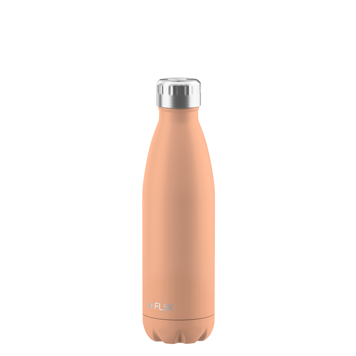 FLSK Trinkflasche aus Edelstahl 500 ml peach