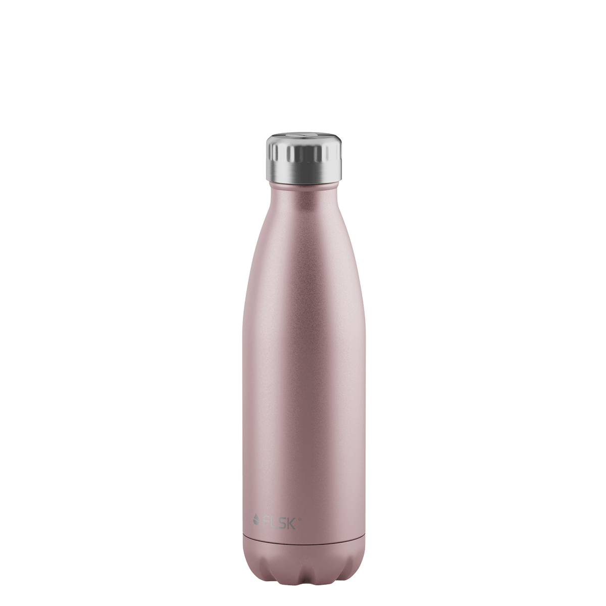FLSK Trinkflasche 500 ml roségold aus Edelstahl