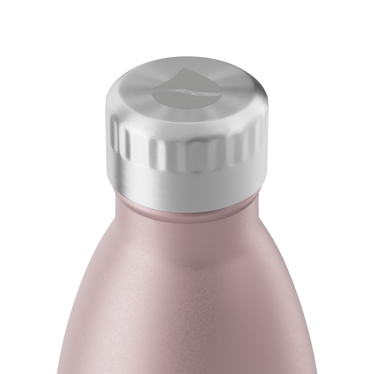 FLSK Trinkflasche 750 ml roségold aus Edelstahl