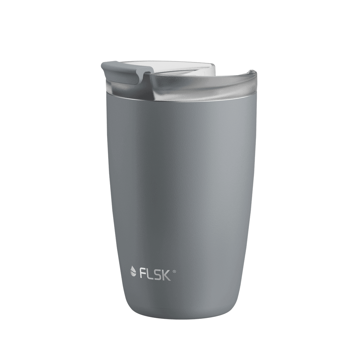 FLSK Kaffeebecher 350 ml stone aus Edelstahl
